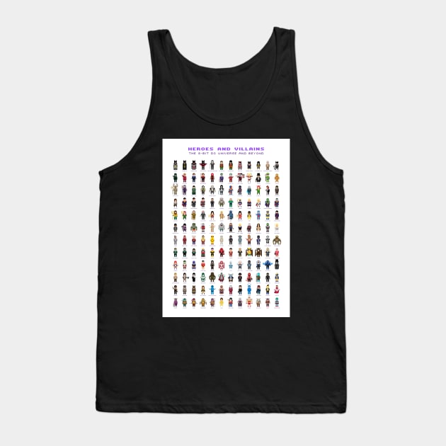 8-Bit Heroes and Villains, vol. 02 Tank Top by johnsalonika84